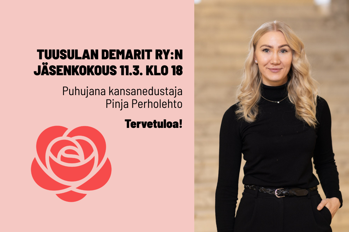 Tuusulan Demarit ry jäsenkokous 11.3.